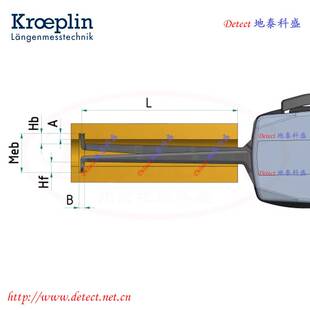 H280 内径卡规 测量范围80-100mm 德国KROEPLIN 内卡规 内径测量