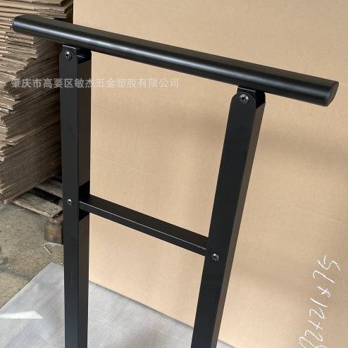 铁艺可调整立柱阳台玻璃护栏室内室外户外楼梯扶手简约时尚阁楼栏