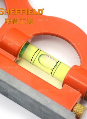 钢盾不锈钢多功能组合活动角尺45度拐尺测木XIH工量S工具07900直3