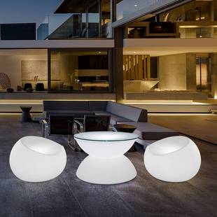 发光桌椅创意清吧桌椅组合夜店餐吧网红吧台桌子led酒吧卡座散台