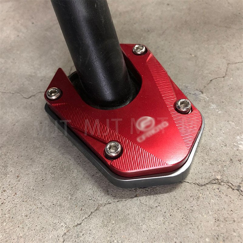 适用春风SR 边撑垫侧架座改装配件23款加宽侧踢脚撑底座新款