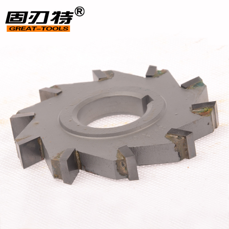 镶钨钢硬质合金三面刃铣刀11 200mm厚度 8 10  1 1 18