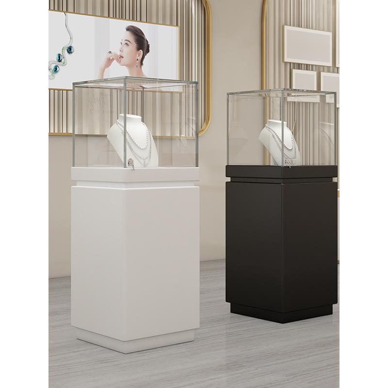 玻览展璃展示柜古董瓷器宝柜台奇石珠JBM雕像柜展柜台博物馆文物