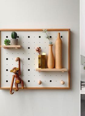 木白色电表装箱遮挡箱北欧创意配电箱洞JCU板洞配电箱榉可定制饰