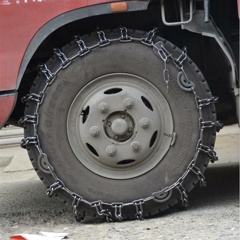 农用三轮车巨力货车雪地650-16卡车700r16加粗加密金属钢铁防滑链