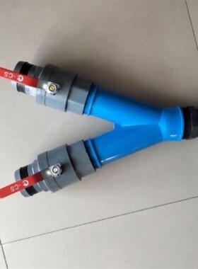 微喷滴灌Y型三通内丝外丝水带三通头软管阀门连接637590软带三通