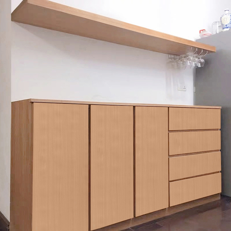 家具翻新木纹贴纸桌面防水防潮橱柜抽屉垫仿木纹家具翻新自粘壁纸