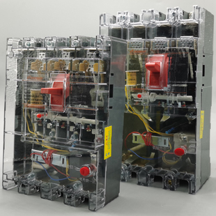 250A漏电保护器4P 160A 新款 DZ20LE透明三相四线漏电断路器125A