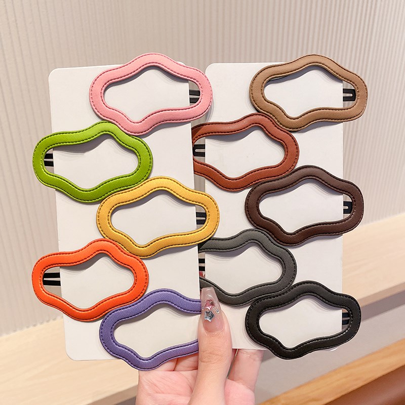 儿童网红2023新款云朵碎发夹小女孩洋气刘海侧边发卡女童夹子发饰