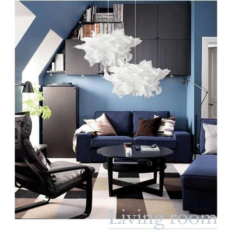 国内购克鲁宁吊灯罩创意卧室餐厅灯纸质简约北欧装饰云朵纸吊灯,家装灯饰光源,客厅吊灯,淘宝优惠券,粉丝福利购,淘宝优惠卷