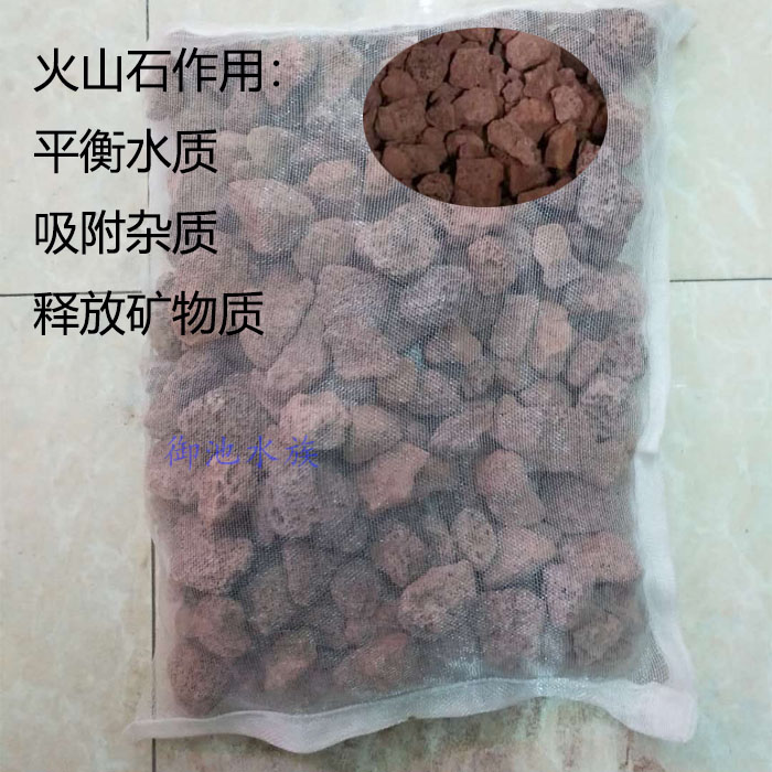 鱼缸鱼池细菌环活性炭珊瑚火山石过滤设备