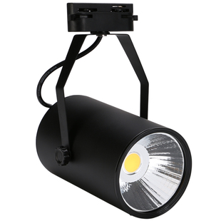 led射灯COB轨道灯7W12W15W20w30w服装 吸顶cob导轨灯 店铺背景明装