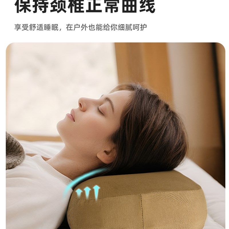 午睡枕小枕头便携午休睡觉神器办公室工位抱枕折叠床躺椅午休成人,居家布艺,午睡枕,淘宝优惠券,粉丝福利购,淘宝优惠卷