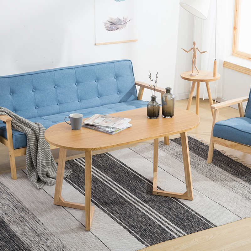 北欧60cm高茶几餐桌两用一体可吃饭小户型简约原木色70桌子办公室