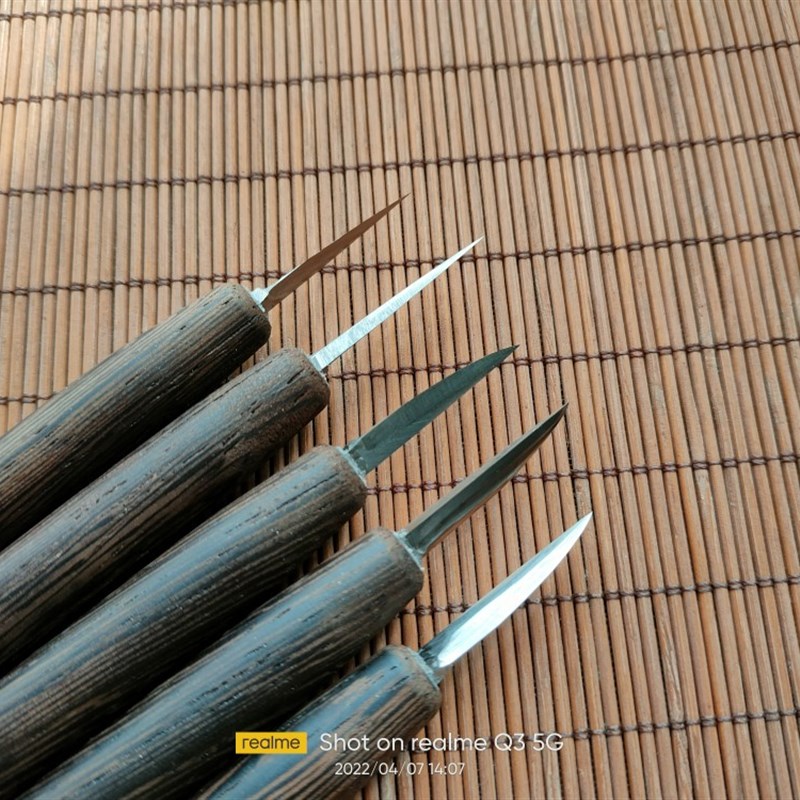 裁纸刀手工刻纸刀片剪纸超硬白钢刀耐磨锋利剪刻刀雕刻刀老五刻刀