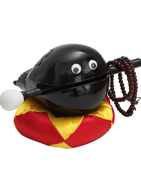 小木鱼敲打可爱随身解压办公室静心打击乐器摆件木雕挂件玩具礼物