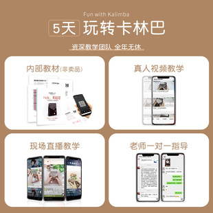 歌芮拉拇指琴卡林巴琴21音小乐器简单易学手指琴女生初学者指姆琴