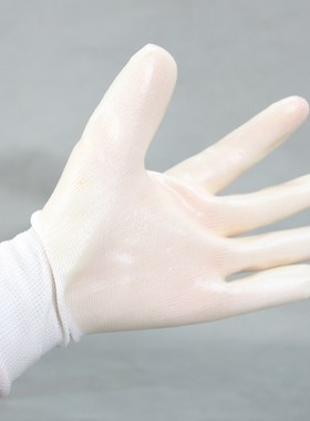 创信P358手套劳保耐磨工作男工地干活PVC满挂全胶加厚防水防油男