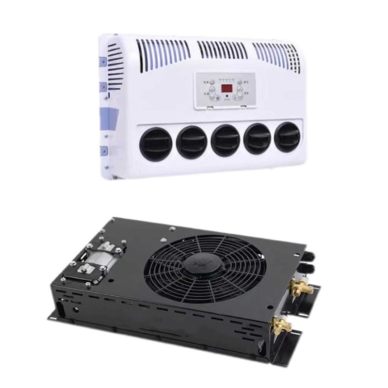 房车专用制冷驻车空调24V12V节能变频依维柯房车汽车改装车载通用