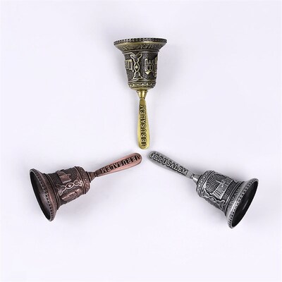 犹太教手摇铃铛摆件创意复古工艺品以色列耶路撒冷旅游纪念品定制