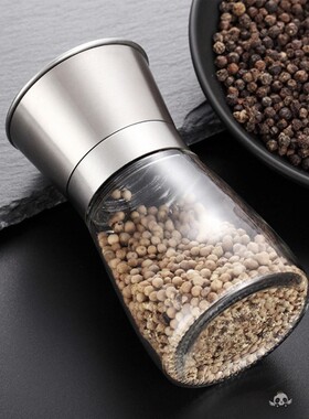 胡椒研磨器打超细杂粮实用药材磨粉器磨碎机米花椒五谷干304手动