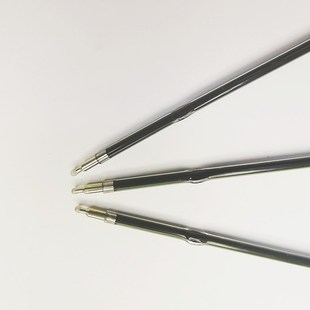 11.6CM带耳朵卡点黑蓝中油笔芯葫芦笔头0.7顺滑适用romane按动笔