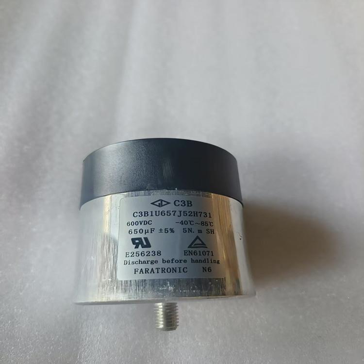 原装法拉 C3B1U657J52H731 650UF 600V 86*95 FARATRONIC 电容器