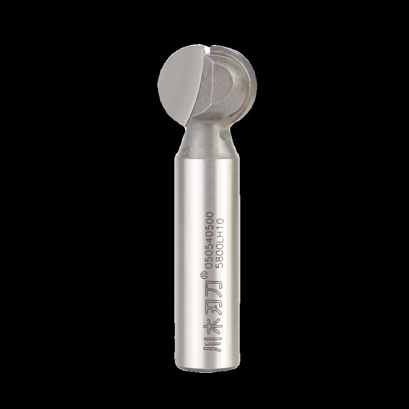 川木刃刀手把丸刀木工雕刻机合金铣刀丸球刀球头半圆槽圆底铣刀