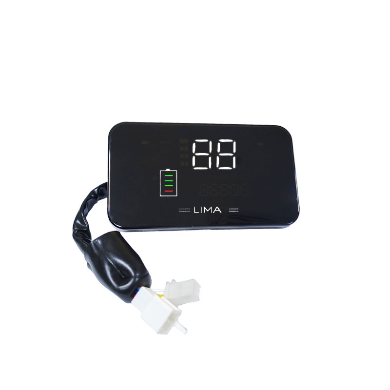 立马HI趣电动车仪表显示器立马优趣大V车通用液晶表8/0/72V电压