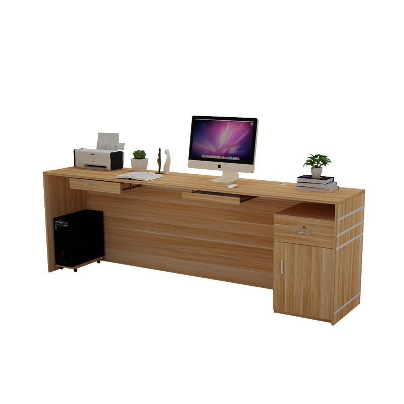 简约前台接待台收银办公服务台公司宾馆餐厅迎宾台直角柜台吧台桌