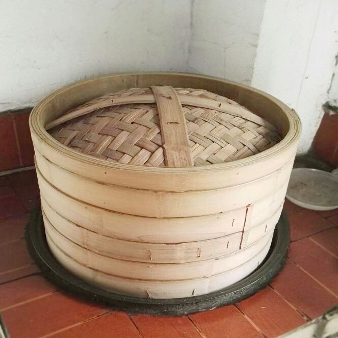 铁锅蒸笼竹制大号家用大蒸笼屉竹蒸屉商用多层竹子蒸笼三笼一盖