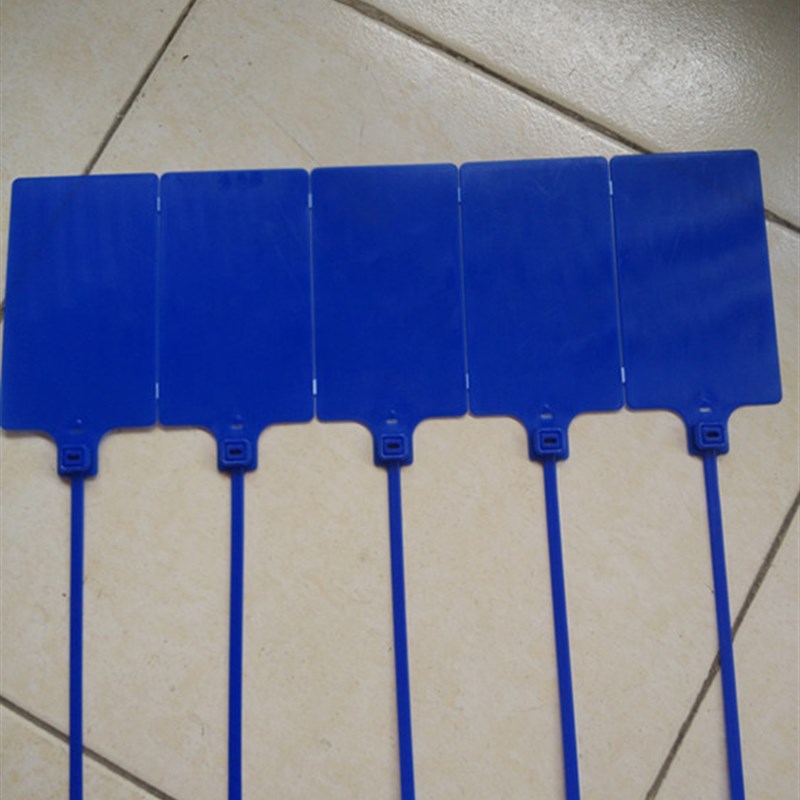 大号标牌标记扎带塑料封条钢丝标签锁吊牌物流装袋标识挂签100条