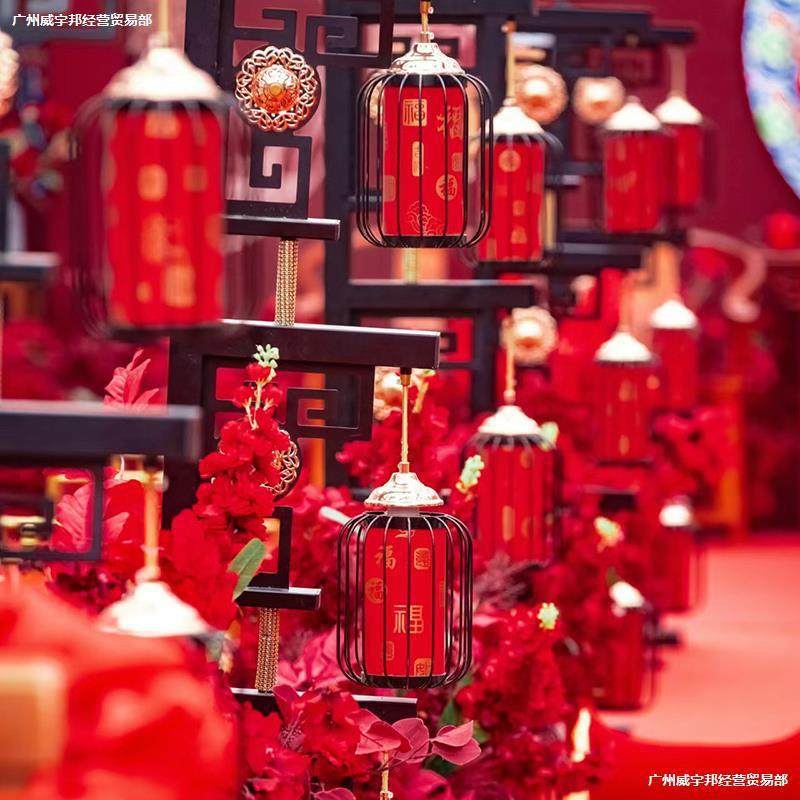 中式婚庆道唐屏具铁艺三联灯笼路引舞台布置ZRH汉宫灯道具风新装,节庆用品/礼品,陪嫁用品套装,淘宝优惠券,粉丝福利购,淘宝优惠卷