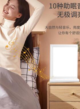 新款私模SA白D噪音光疗灯智能噪音情感小白夜灯音乐减理压RJB疗灯