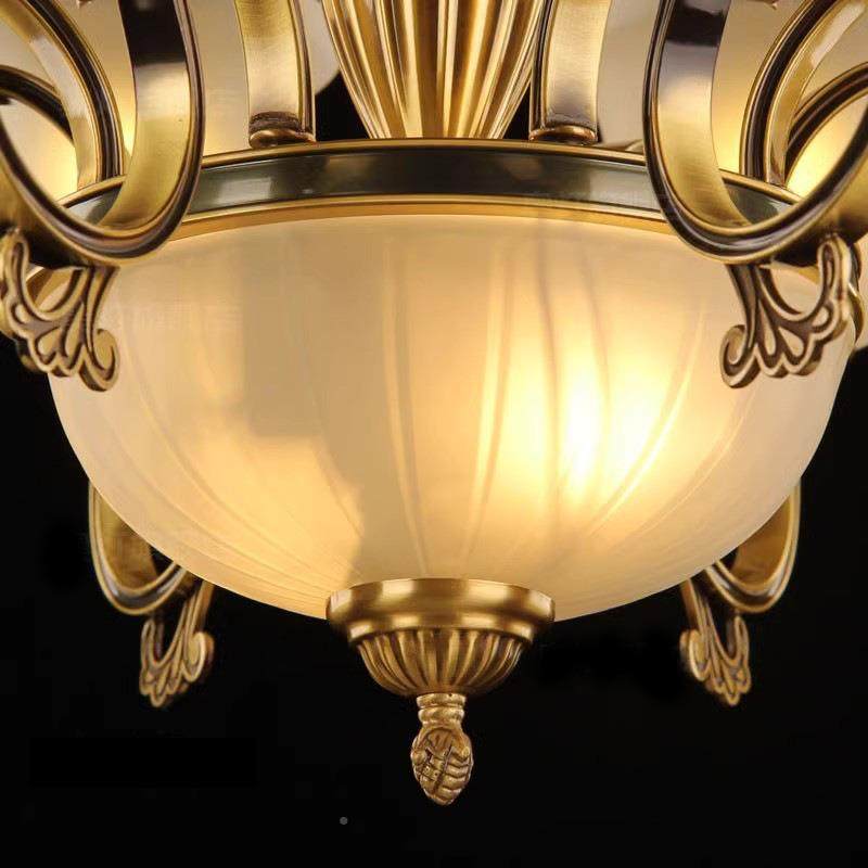 美式简约客厅20216饭厅古典铜灯具1大气别墅卧全室书房HLED吊灯40,家装灯饰光源,智能吊灯,淘宝优惠券,粉丝福利购,淘宝优惠卷