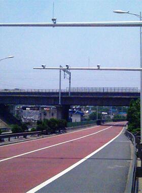 江角苏交通速公监控杆热镀锌喷塑电警监MFB控杆悬臂高式八路监控