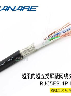 Cnar蔽e佳耐美RJC-5ES4P-BSa柔软WIE耐用-WJ超五类带屏六类演出网
