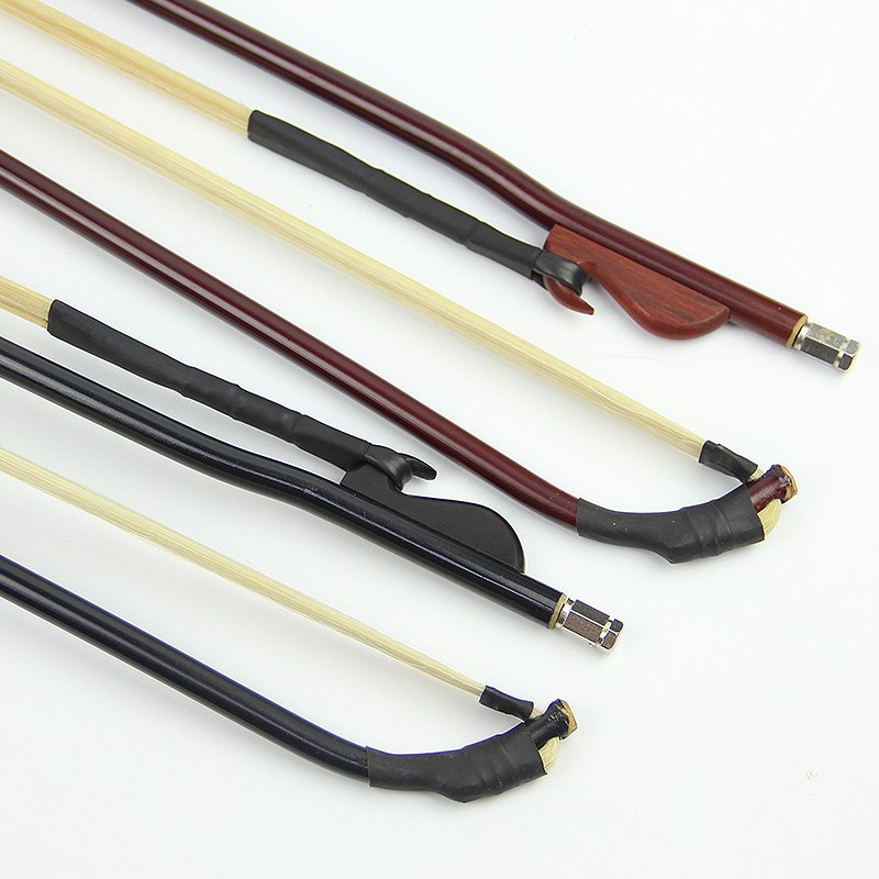 颂音坊演奏豫剧板胡弓子天然白马尾福建箭竹无节配件