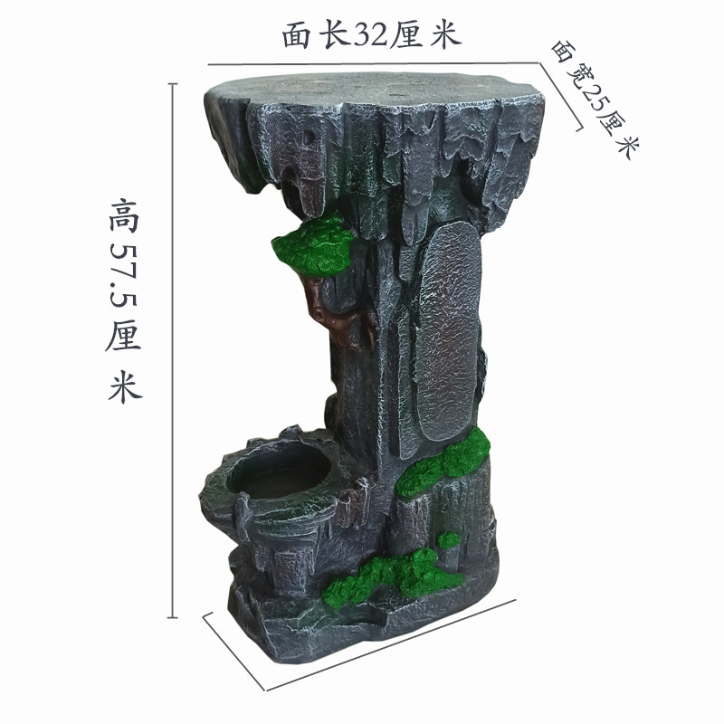 花架中式花盆架子室内客厅阳台复古花几盆景摆件家用落地底座装饰