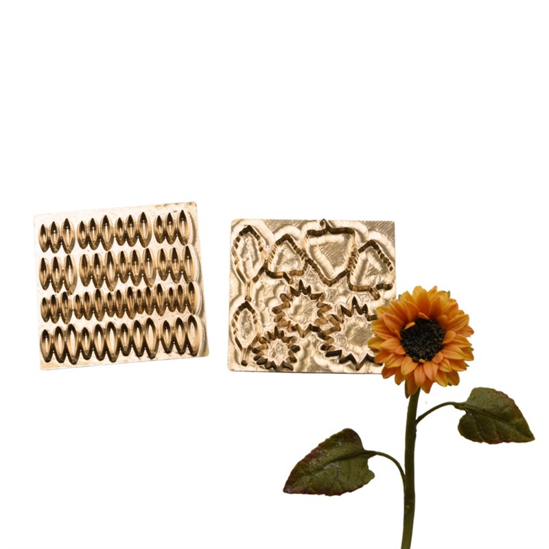 微缩超轻树脂粘土花娃屋切模具 diy精雕金属切模向日葵压切模具