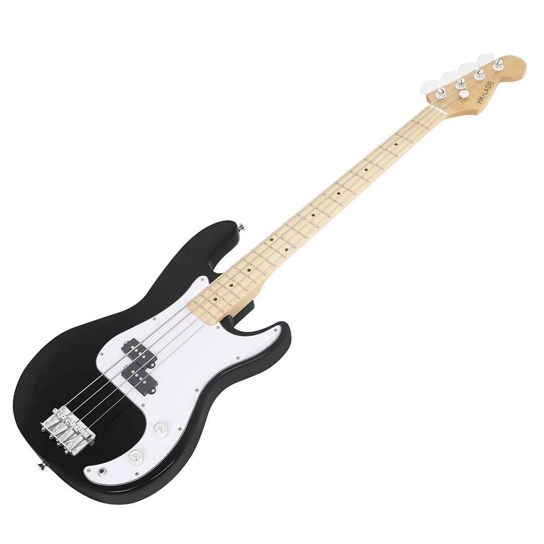 4弦电贝斯乐器套装黑色四弦电贝司低音电吉他儿童初学演奏4弦贝斯