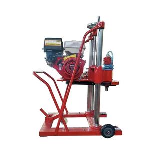 水混凝土钻孔路取芯机洞泥沥青路面取样机OVR面钻孔打机护栏安装