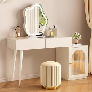 化奢妆桌子卧室现代约新款 轻梳妆台USI斗柜一体出租房化用小型简