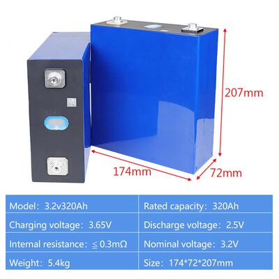 REePTBateríaFosfLWXatoHirroLitio3.-2V320Ah280ah300ah