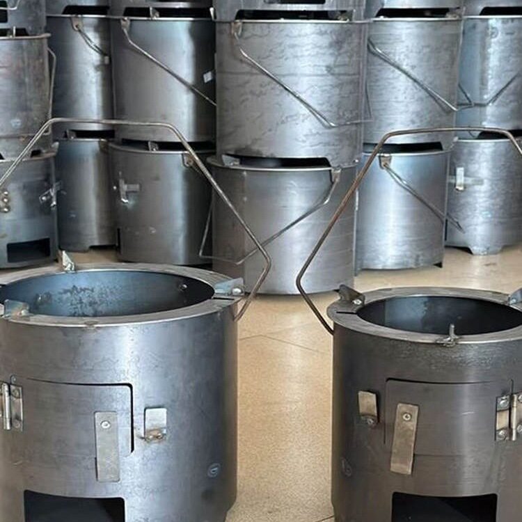 柴火火炉木炭围炉煮茶取暖煮饭户外烧烤家用野炊多功能柴火炉灶台