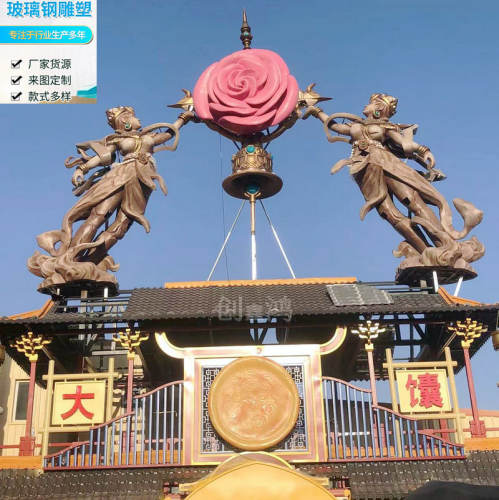玻璃钢雕塑欧美人物大型户外广场景区艺术景观美陈写实人物雕塑