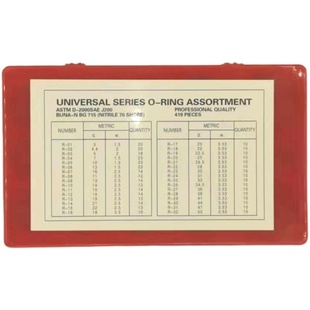 英制407维修套装 橡胶圈密封圈O型圈修理盒包国 公制419 日标 美
