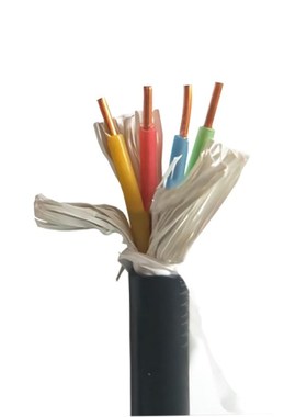 Kvv控制电缆6/7/8/10/12芯1.5/2.5/4平方国标阻燃多芯信号护套线
