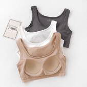 抹胸内衣女莫代尔棉薄防走光裹胸美背吊带背心一体文胸运动瑜伽