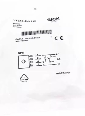 光电开关VTE18/VTF18-4N1212/4P4212/4N3212/4N1612/4P1712